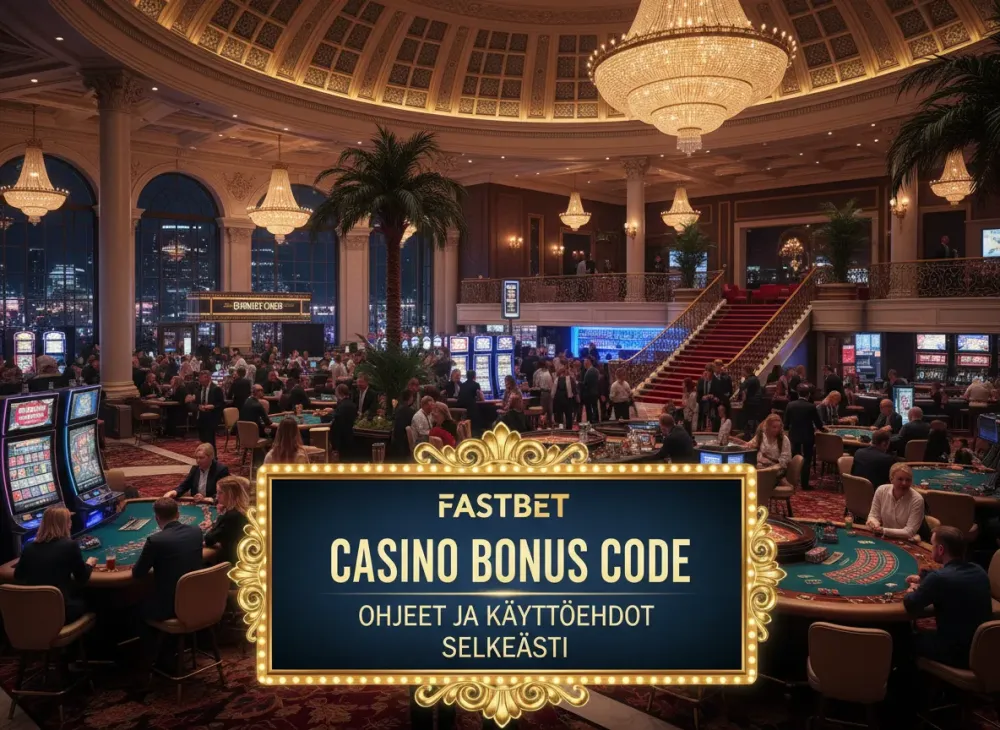 Fastbet casino bonus code ohjeet ja käyttöehdot selkeästi