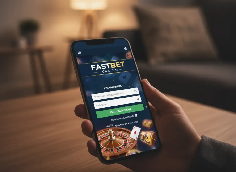 Fastbet casino login Kirjautuminen turvallisesti