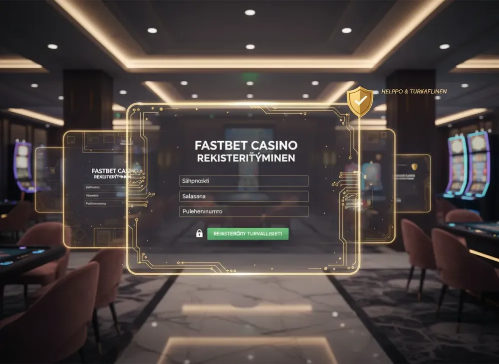 Fastbet casino rekisteröityminen helposti ja turvallisesti